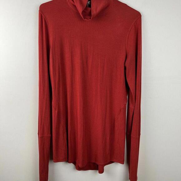 Tops - Lululemon Women’s Size L Swiftly Tech Long Sleeve Pink Coral Shirt Crew Neck